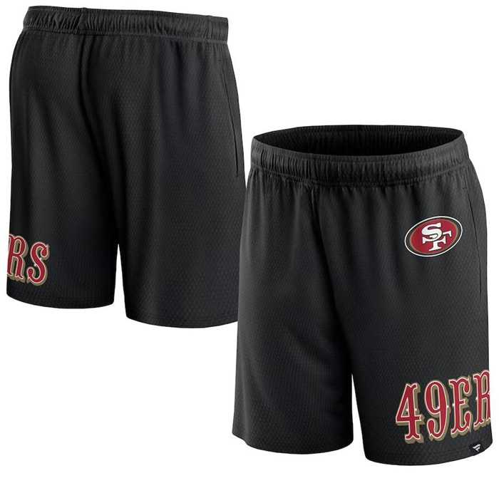Men's San Francisco 49ers Black Shorts,We sell and wholesale Men's San Francisco 49ers Black Shorts on line form chian!